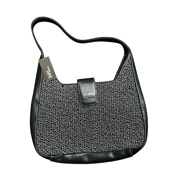The Sak Elliott Lucca Tweed‎ Bag Leather Trim NWT (MSRP $98) - Picture 1 of 7